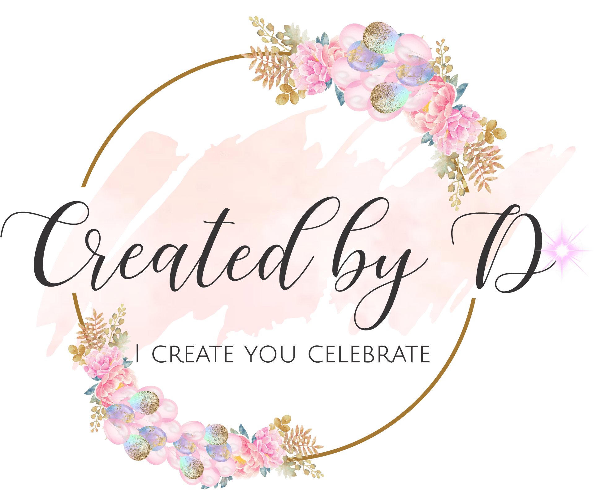 Created by D logo